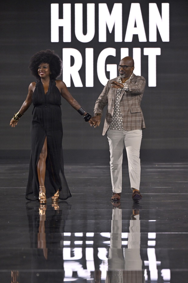 Viola Davis na pokazie Le Défilé L’Oréal Paris