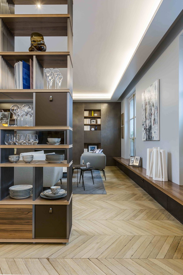 Wnętrze tygodnia: apartament z widokiem na wieżę Eiffla