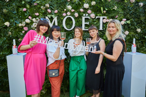 Moet & Chandon - goście na spotkaniu marki