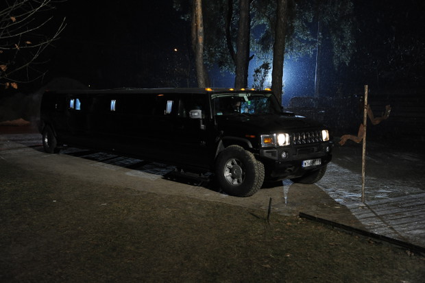 Limuzyna typu hummer w Top Model 3 / fot.: Cezary Piwowarski/TVN