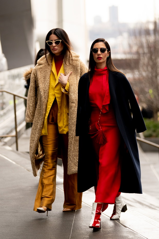 Street fashion: New York Fashion Week. Stylizacje