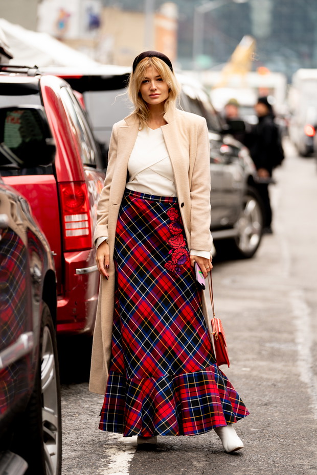 Street fashion: New York Fashion Week. Stylizacje