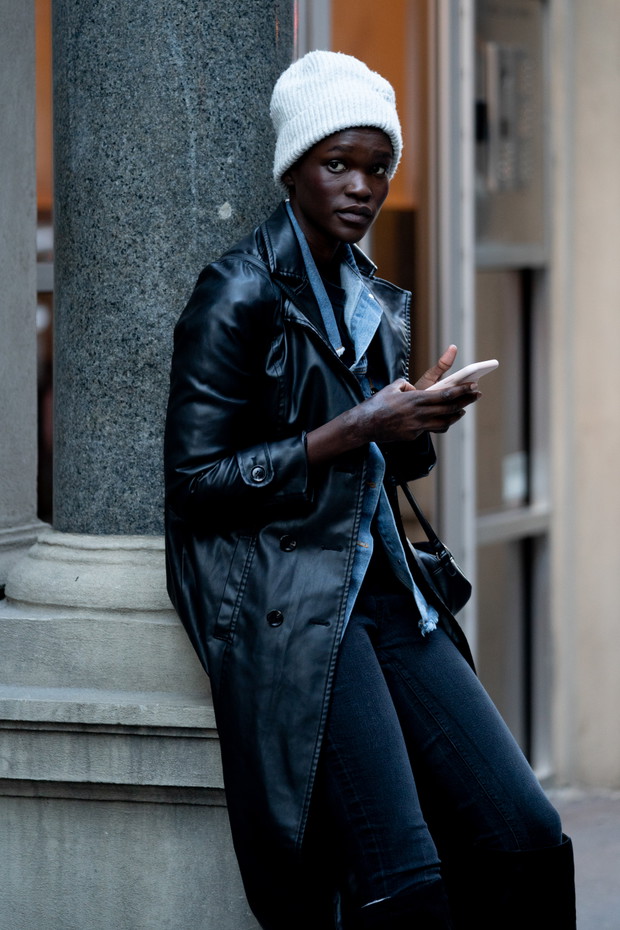 Street fashion: New York Fashion Week. Stylizacje