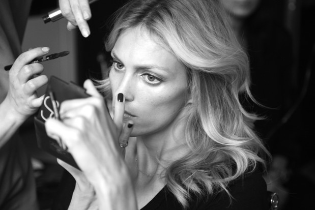 Anja Rubik za kulisami finału Project Runway