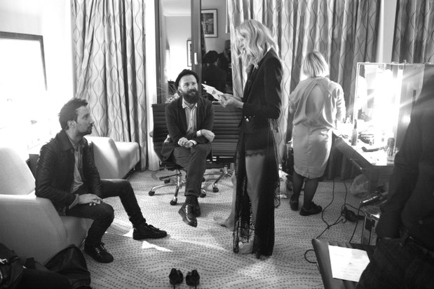 Anja Rubik za kulisami finału Project Runway