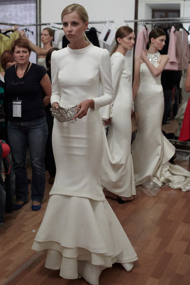 Backstage pokazu La Mania wiosna lato 2014