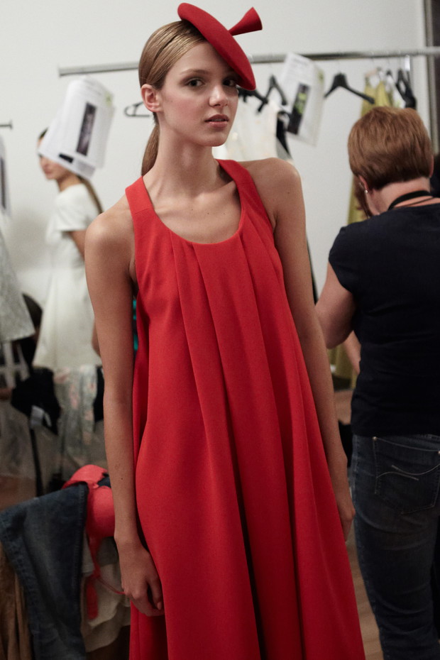 Backstage pokazu La Mania wiosna lato 2014