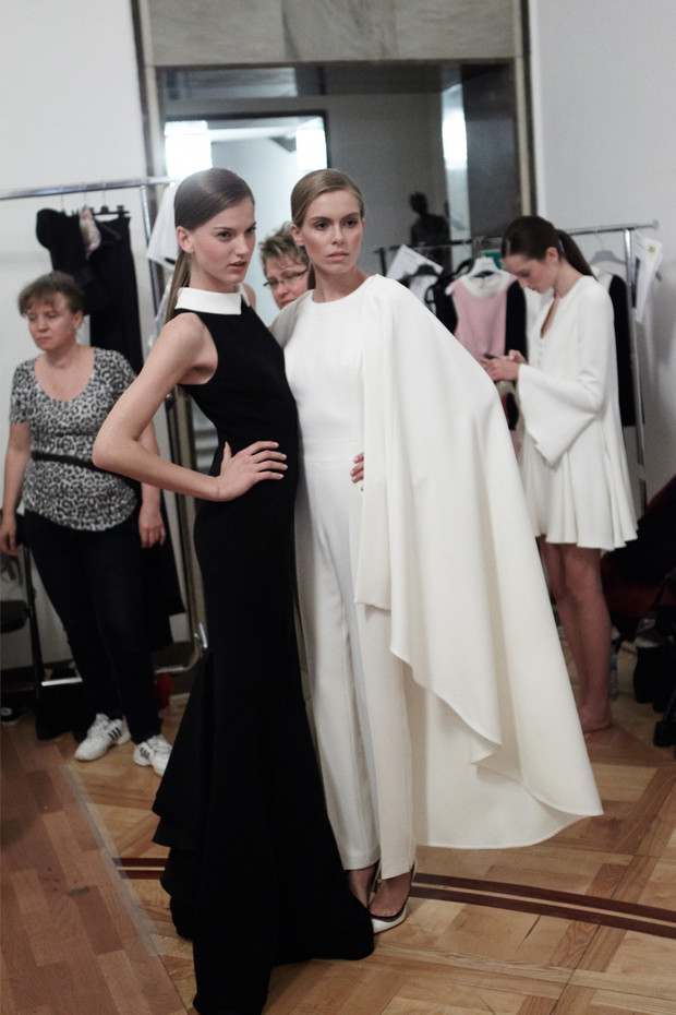 Backstage pokazu La Mania wiosna lato 2014