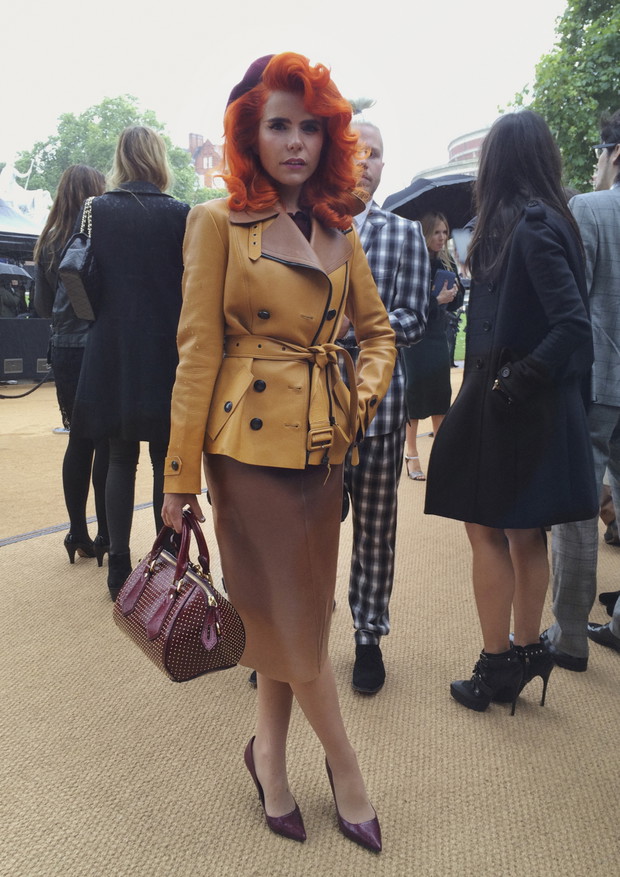 Gwiazdy na London Fashion Week wiosna-lato 2014