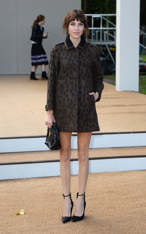Gwiazdy na London Fashion Week wiosna-lato 2014