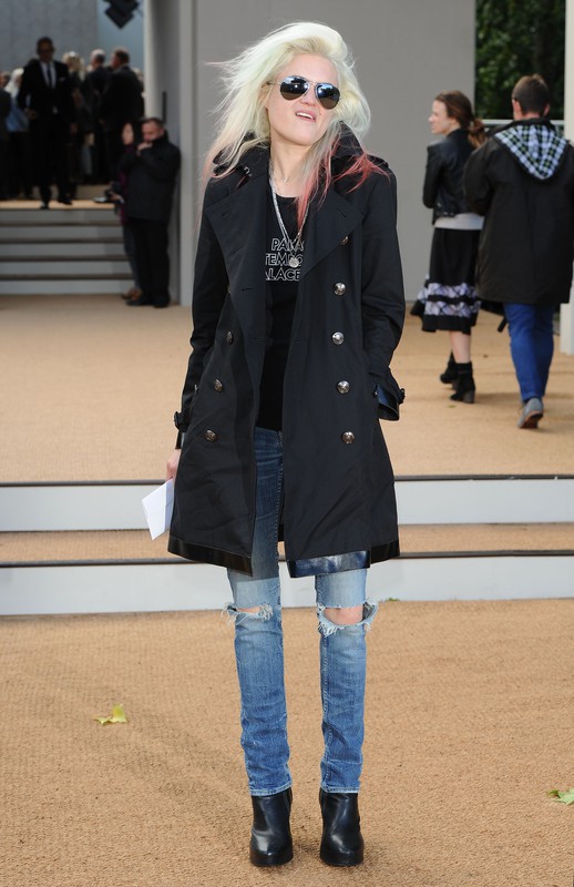 Gwiazdy na London Fashion Week wiosna-lato 2014