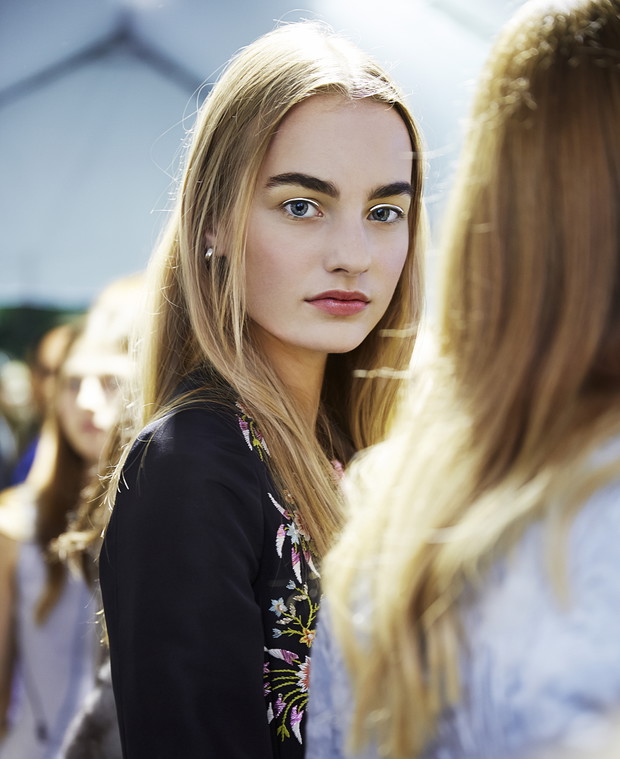 Makijaż na pokazie Dior haute couture jesień-zima 2014/2015