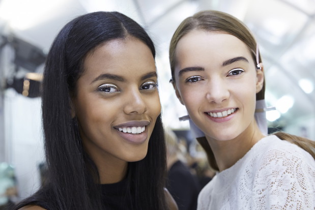 Makijaż na pokazie Dior haute couture jesień-zima 2014/2015