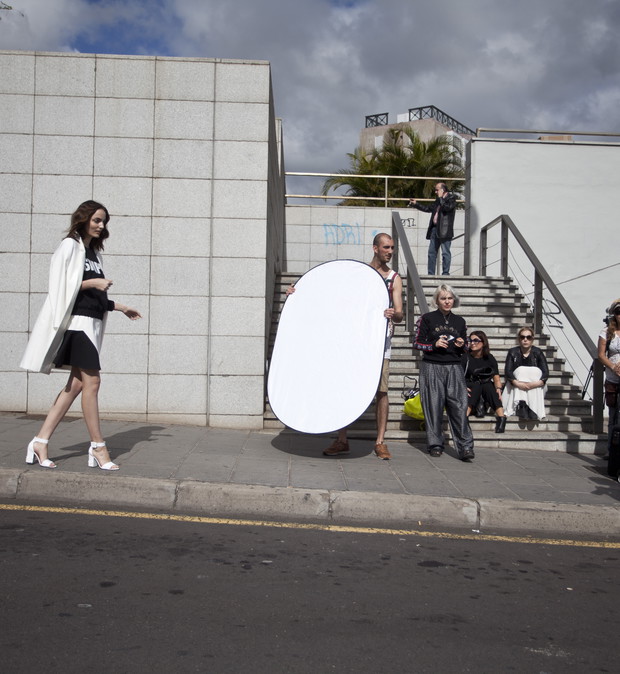 Simple wiosna-lato 2014 - backstage sesji zdjęciowej