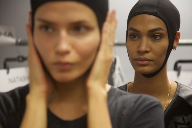 Kulisy pokazu Alexander Wang x H&M