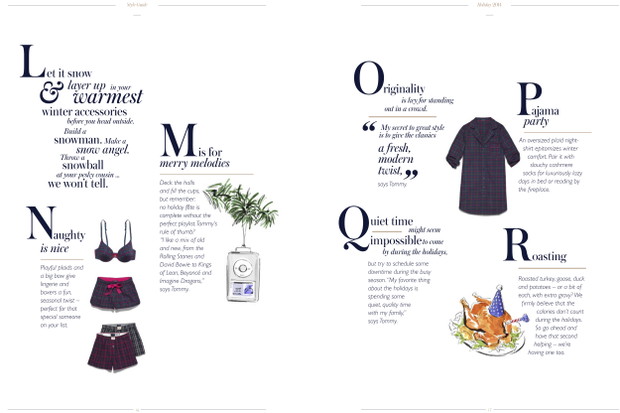 Świąteczny Styl od A do Z - kampania Tommy Hilfiger