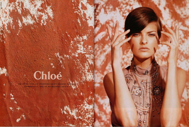 Kampania Chloé wiosna-lato 1990, fot. mat. prasowe