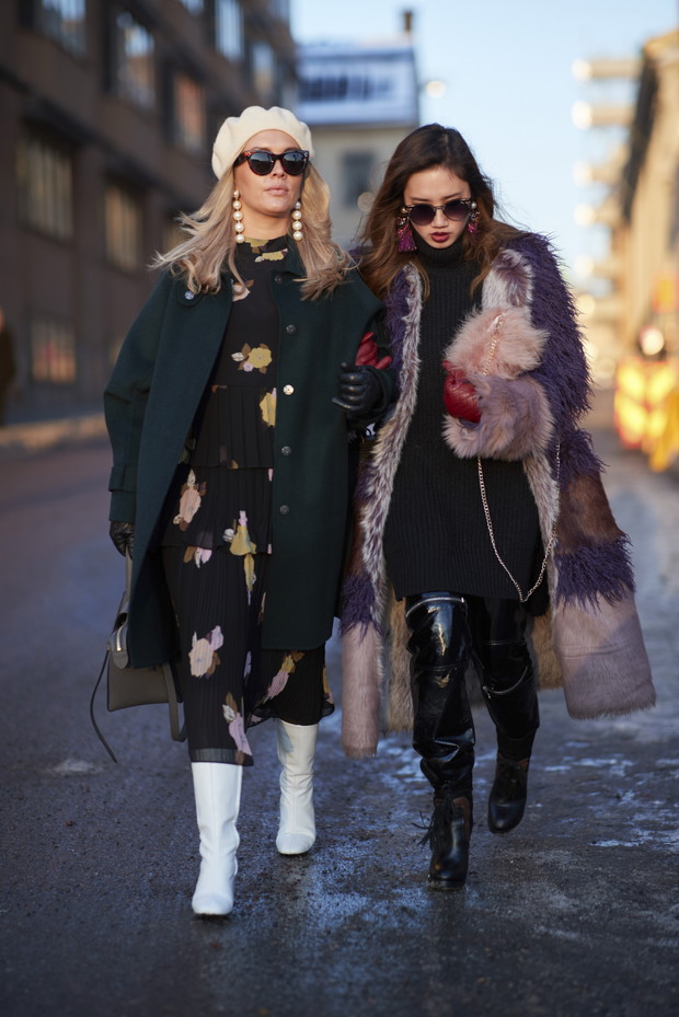 Street fashion ze Sztokholmu