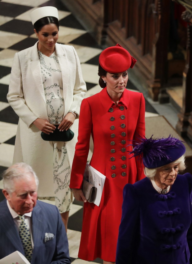 Kate Middleton i Meghan Markle na obchodach Wspólnoty Narodów ( Commonwealth Day 2019)