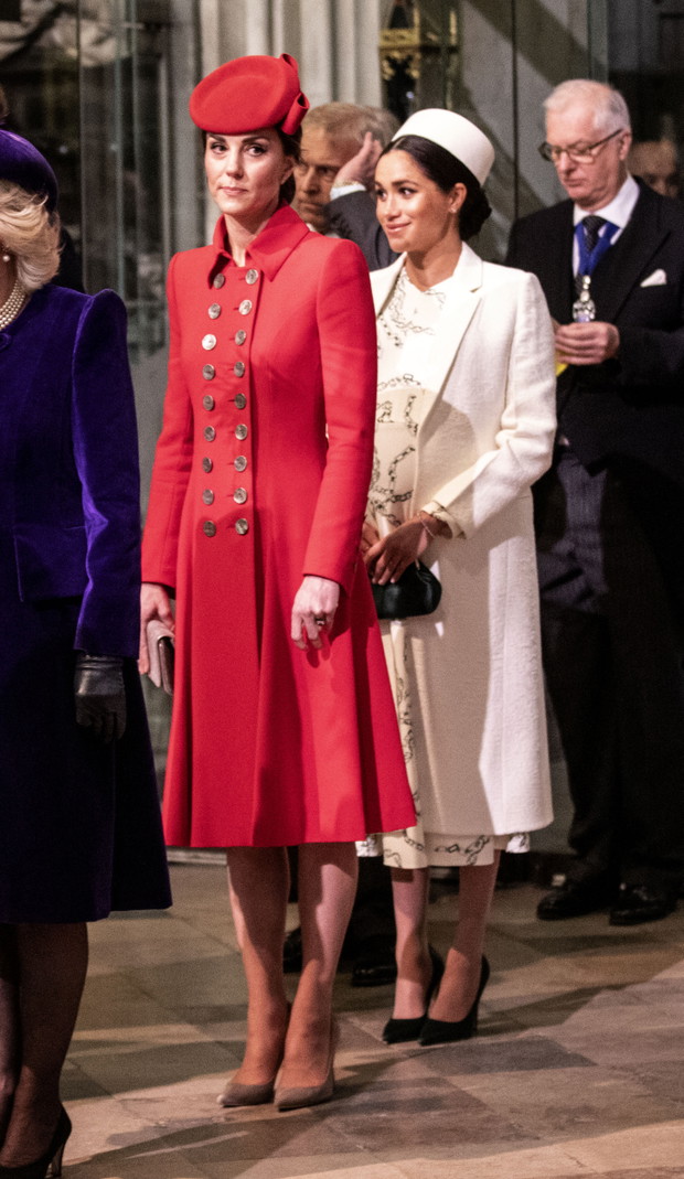 Kate Middleton i Meghan Markle na obchodach Wspólnoty Narodów ( Commonwealth Day 2019)