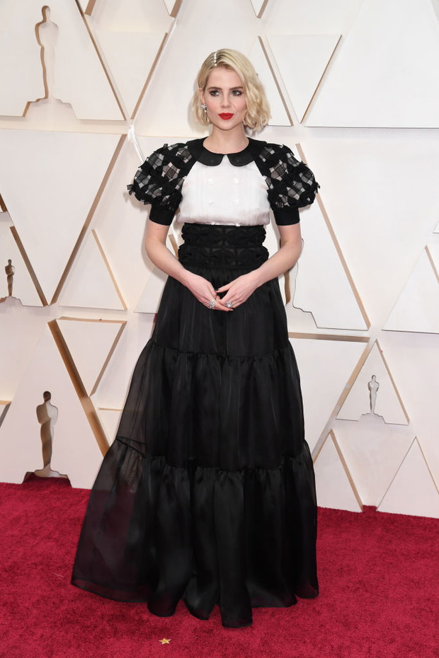 Oscary 2020: Lucy Boynton w Chanel