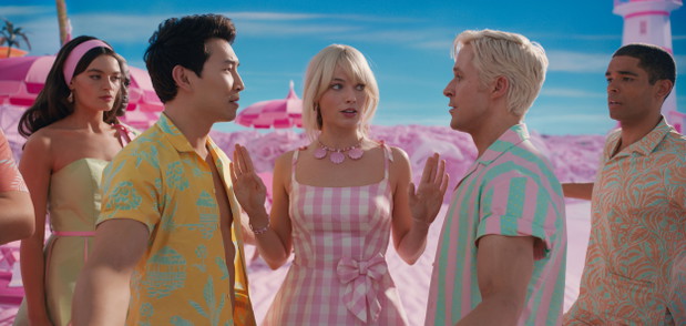 Kadr z filmu „Barbie”