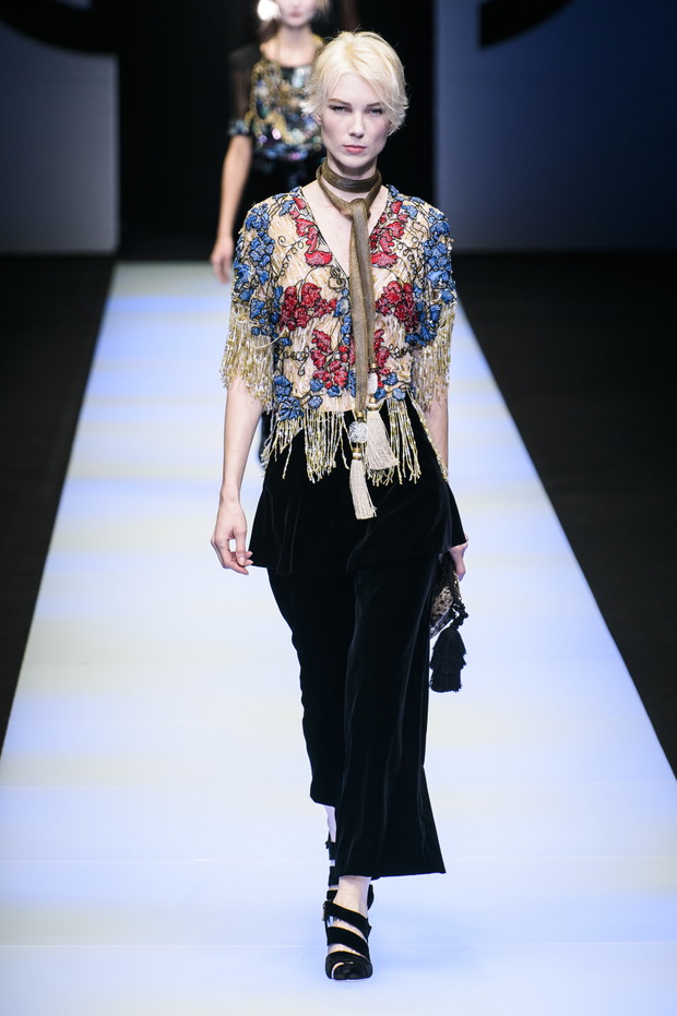 Najnowszy pokaz Giorgio Armani