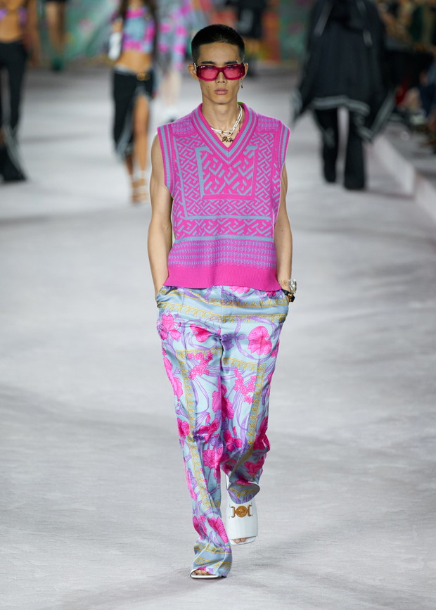 Versace wiosna-lato 2022