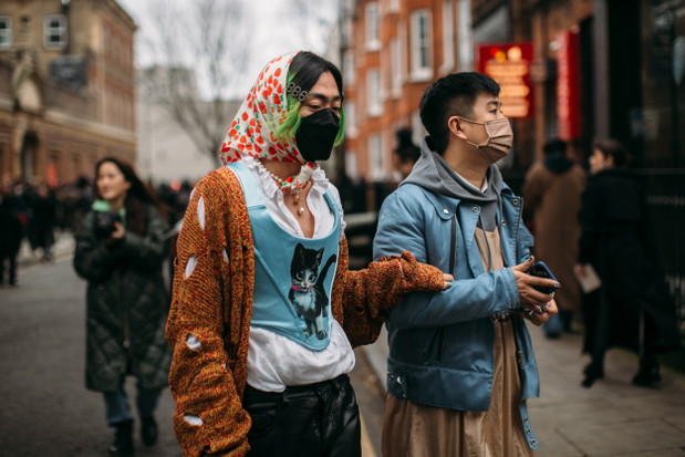 LFW: street style