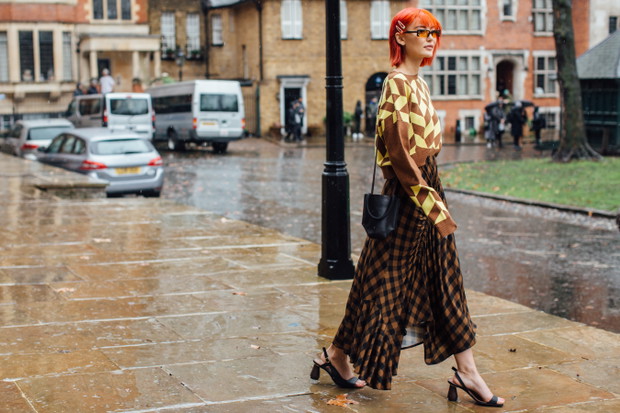 London Fashion Week jesień-zima 2020/2021: street fashion