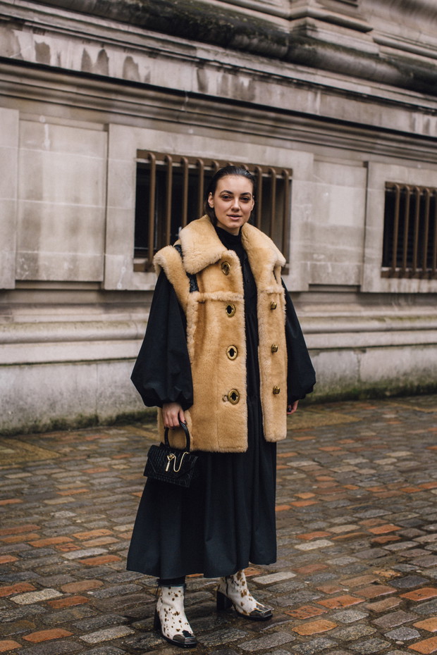 London Fashion Week jesień-zima 2020/2021: street fashion