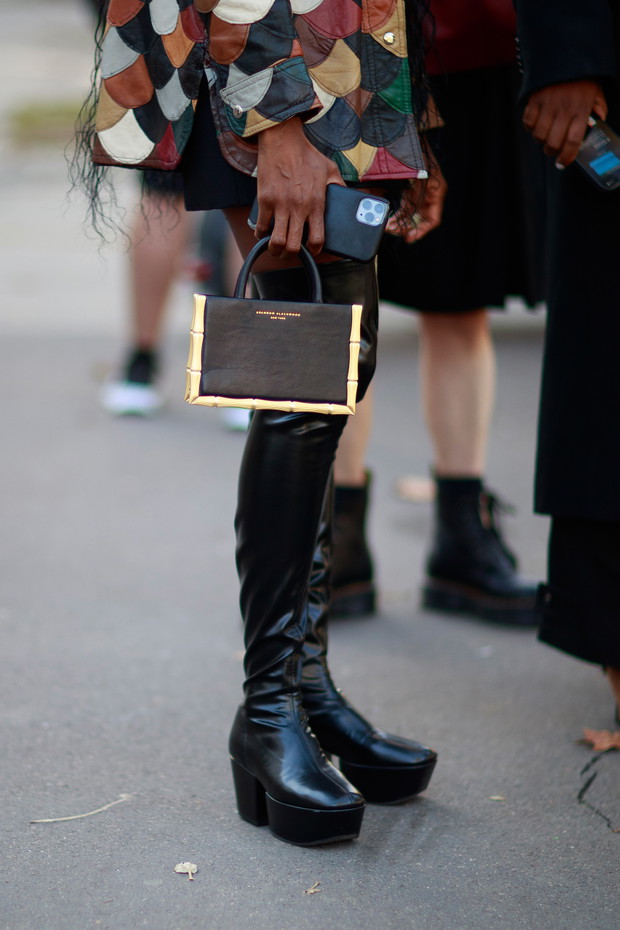 Paris fashion week: street fashion