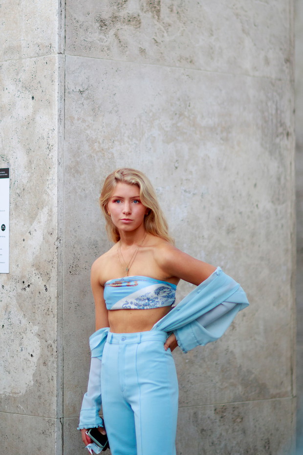 Paris fashion week: street fashion