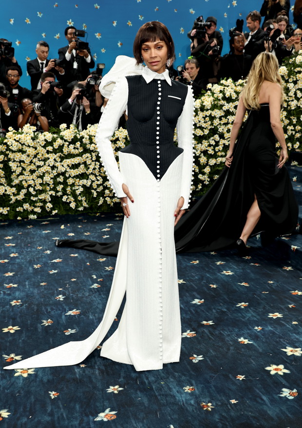 Met Gala 2025. Zoe Saldana