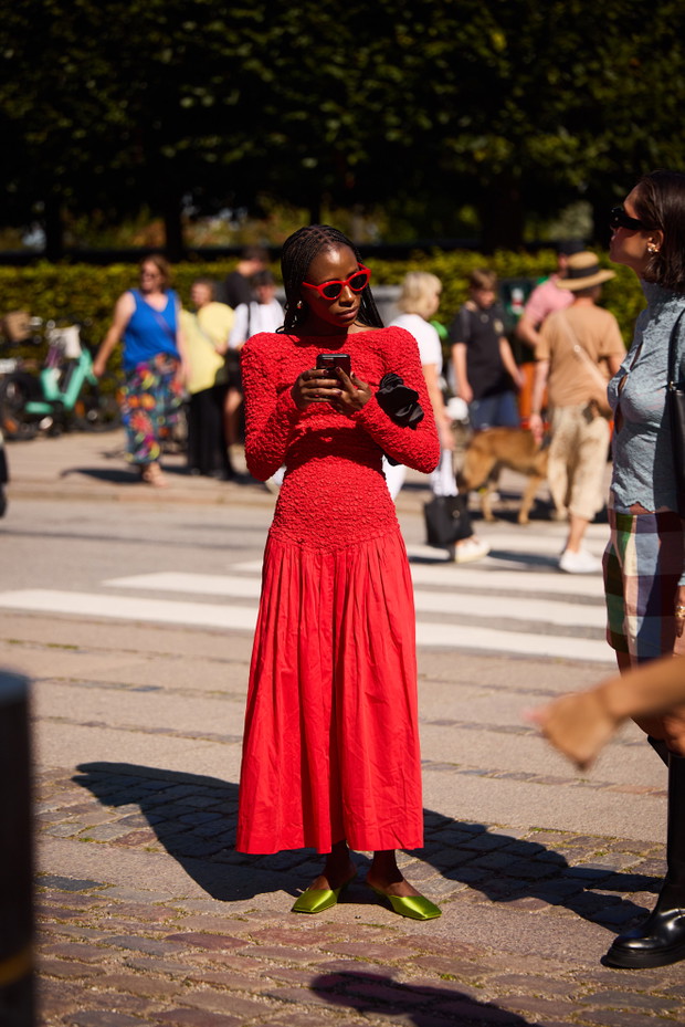 Street style z Copenhagen Fashion Week