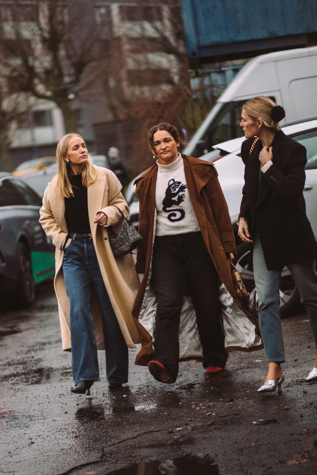 Stylizacje street style z ulic Kopenhagi Copenhagen Fashion Week
