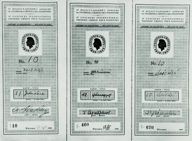 Archiwalne odcinki do głosowania, 1949 rok