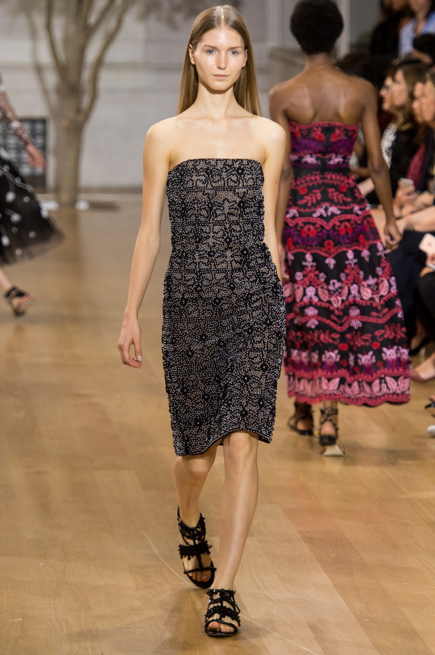 Oscar de la Renta wiosna-lato 2017