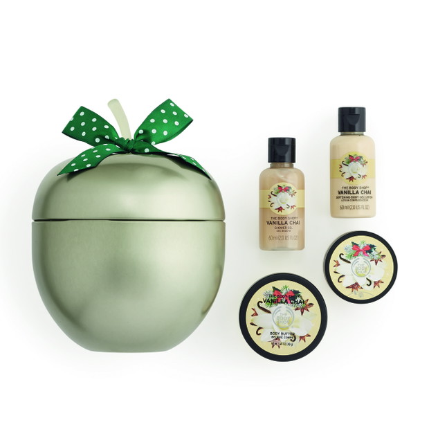 Prezenty na święta do 100zł. Zestaw świąteczny The Body Shop, ok 99zł