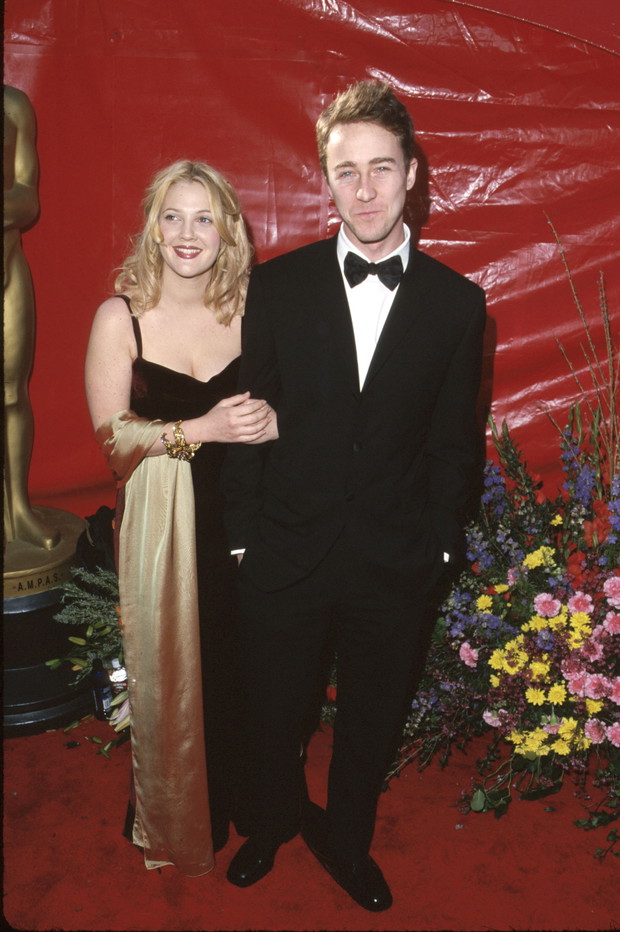Drew Barrymore i Edward Norton