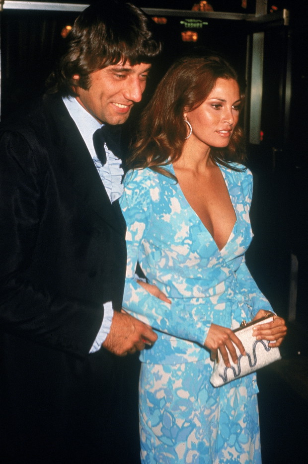 Joe Namath i Raquel Welch