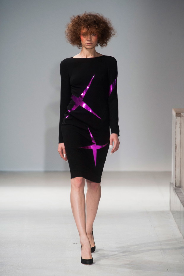 Gosia Baczyńska na Paris Fashion Week - pokaz wiosna-lato 2014