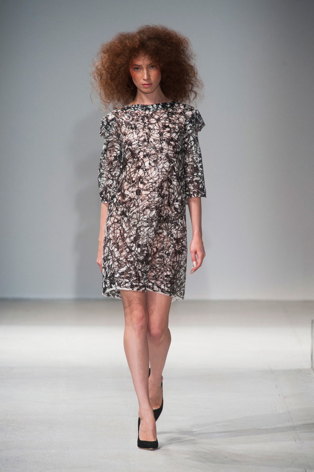 Gosia Baczyńska na Paris Fashion Week - pokaz wiosna-lato 2014