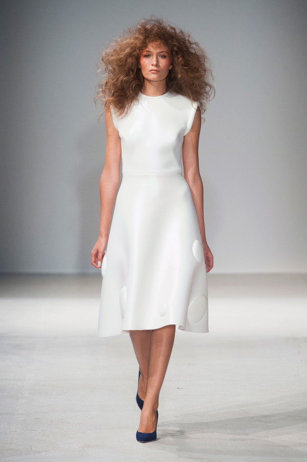 Gosia Baczyńska na Paris Fashion Week - pokaz wiosna-lato 2014