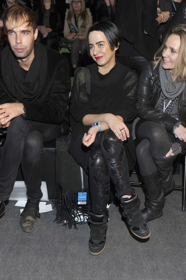 Gwiazdy na Fashion Week Poland wiosna-lato 2014