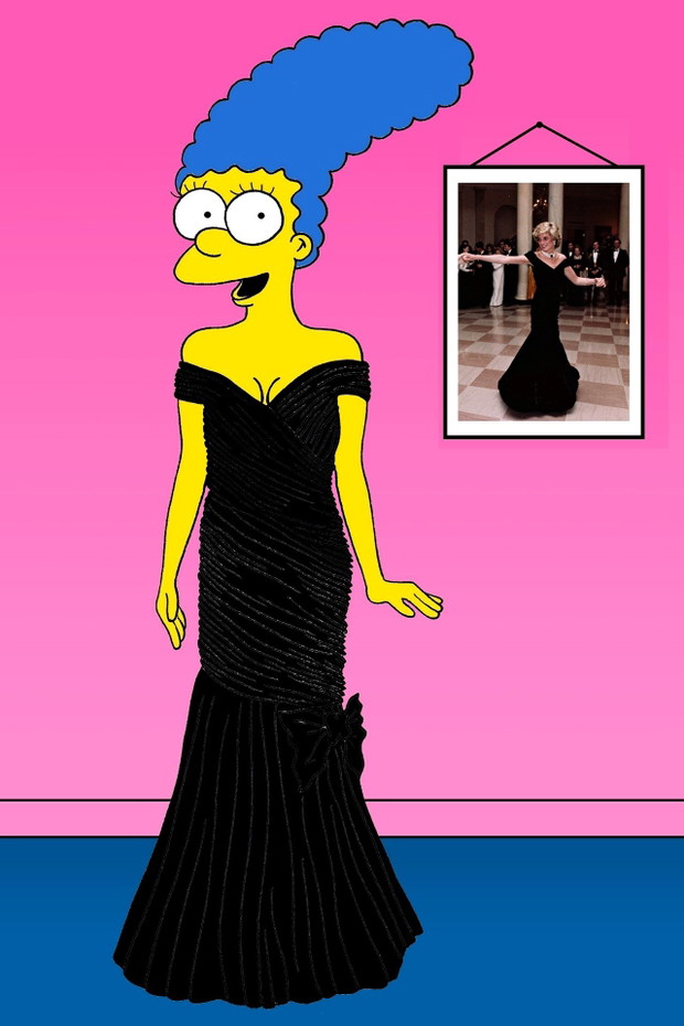 Marge Simpson w legendarnych stylizacjach