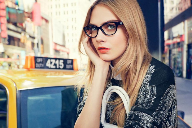 Cara Delevingne, Jourdan Dunn, A$AP Rocky dla DKNY
