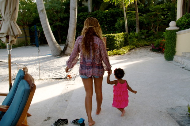 Prywatne zdjęcia Beyoncé i Blue Ivy