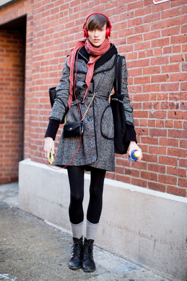 Street fashion: NYFW jesień-zima 2014/2015, dzień 1