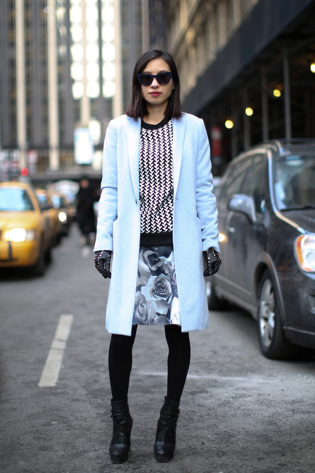 Street fashion: NYFW jesień-zima 2014/2015, dzień 4